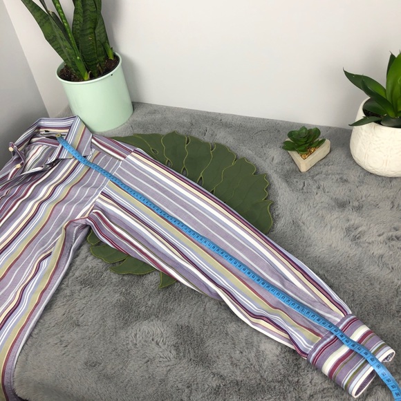 Etro Milano Multi-Color Strip Dress Shirt - Picture 15 of 16